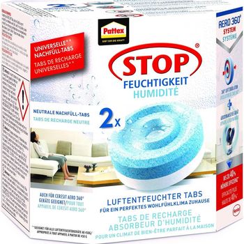 Artikelbild des Artikels “Pattex Luftentfeuchter-Nachfülltabs 50m³ “