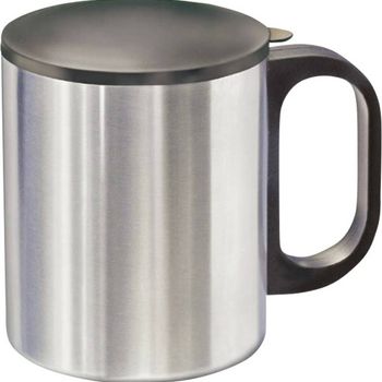 Artikelbild des Artikels “MATO interpräsent Thermobecher Edelstahl (gebürstet), Schwarz 0.280l 4119 “