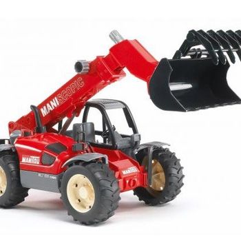 Artikelbild des Artikels “Bruder Baufahrzeug Modell Manitou Teleskoplader MLT 633 Fertigmodell Baufahrzeug Modell “