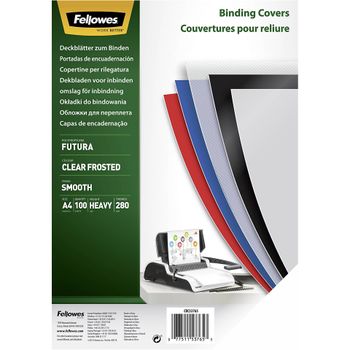 Product image of the product “Fellowes 5376503 binding cover A4 Polypropylene (PP) Transparent 100 pc(s) ”