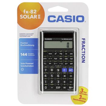 Product image of the product “Casio FX-82Solar II calculator Pocket Scientific Black ”