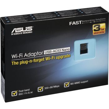 Artikelbild des Artikels “Asus USB-AC53 WLAN Stick USB-A (USB 2.0) 1.2 GBit/s “