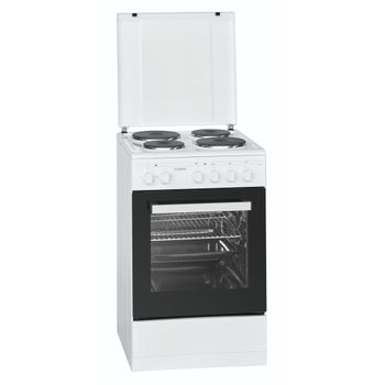 Bomann EH 561 Freestanding cooker Electric Sealed plate White 