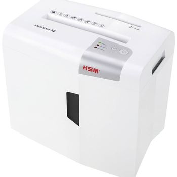 Product image of the product “HSM X8 paper shredder Particle-cut shredding 58 dB 22 cm Silver, White ”