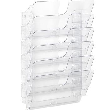 Immagine del prodotto “Durable FLEXIPLUS portariviste 6 ripiani Trasparente ”