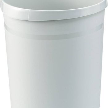 Product image of the product “HAN GRIP 18190-11 Papierkorb 18l (Ø x H) 312mm x 345mm Polypropylen light grey ”