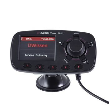 Product image of the product “Albrecht DR 57 87.6 - 107.9 MHz Bluetooth Black ”