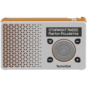 Image du produit “TechniSat DigitRadio 1 Portable Numérique Orange, Argent ”
