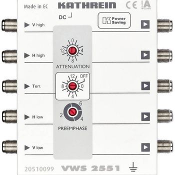 Artikelbild des Artikels “Kathrein VWS 2551 SAT-Verstärker 4-fach 16 dB “