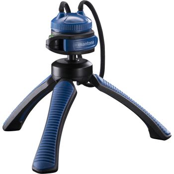 Image du produit “Mantona 21405 trépied Caméra de Smartphone/numérique 3 pieds Noir, Bleu ”