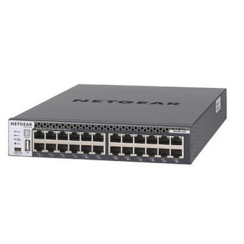 Product image of the product “NETGEAR M4300-24X Managed L3 10G Ethernet (100/1000/10000) 1U Black ”