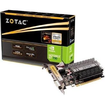 Artikelbild des Artikels “Zotac Grafikkarte Nvidia GeForce GT730 4 GB DDR3-RAM PCIe x16 HDMI®, DVI, VGA Low Profile, Passiv gekühlt “