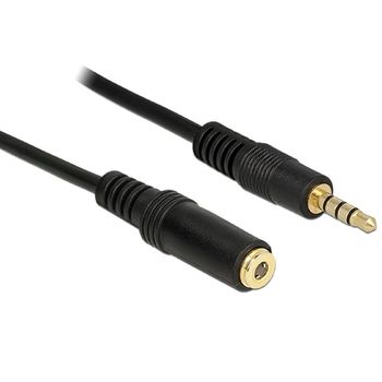 Artikelbild des Artikels “DELOCK Iphone Klinkeverl.3,5mm -> 3,5mm St/Bu 3.00m 4Pin “