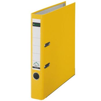 Product image of the product “Leitz Plastic Lever Arch File A4 80mm 180° Yellow ring binder ”
