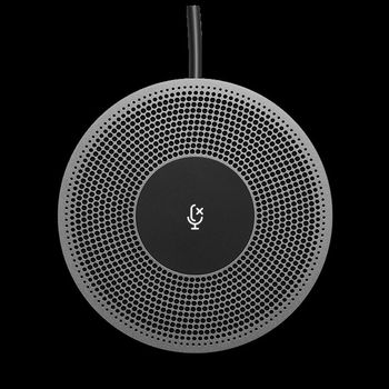 Artikelbild des Artikels “Logitech Expansion Mic MeetUp Stand Sprach-Mikrofon Übertragungsart (Details):Kabelgebunden Standfuß Kabelgebunden “