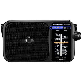 Image du produit “Panasonic RF-2400D Portable Analogique Noir ”