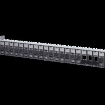 Artikelbild des Artikels “Metz Connect Modul 19 Zoll Modulträger Keystone 1HE 24 Port schwarz leer “