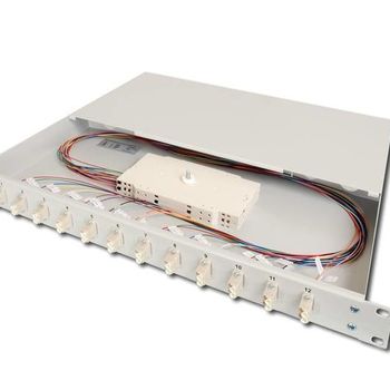 Product image of the product “Digitus Fiber Optic Splice Box, Equipped, LC, OS2 ”