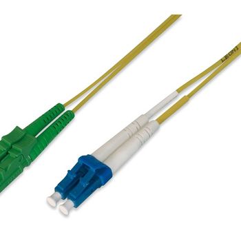 Product image of the product “Digitus Fiber Optic Patch Cord, E2000 (8° APC) to LC (UPC), Singlemode ”
