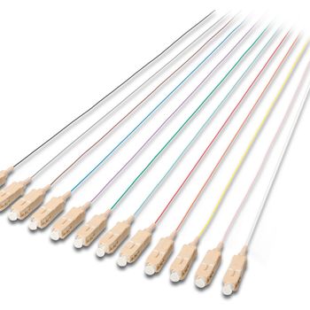 Product image of the product “Digitus colored pigtails, SC OM3 50/125 µ, Simplex ”