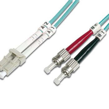 Product image of the product “Digitus Fiber Optic Multimode Patch Cord, OM 3, LC / ST ”