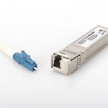 Product image of the product “Digitus SFP+ 10 Gbps Bi-directional Module, Singlemode, TX1270/RX1330, 10km ”