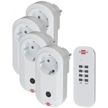 Product image of the product “Brennenstuhl 1507050 White power plug adapter ”