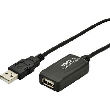 Artikelbild des Artikels “Assmann DIGITUS USB 2.0 Aktives USB 2.0 Verlängerungskabel 5m “