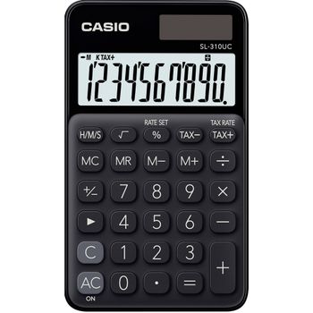 Imagen del producto “Casio SL-310UC-BK calculadora Bolsillo Calculadora básica Negro ”