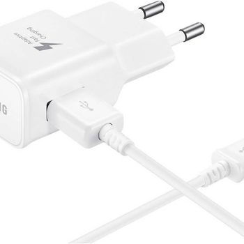 Artikelbild des Artikels “Samsung EPTA200EWEC USB Ladegerät 15W 1x USB-C® Adaptive Fast Charge Weiß Schnellladegerät “