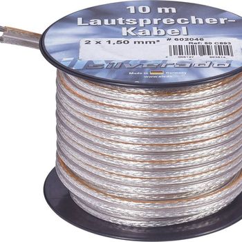 Product image of the product “AIV 23555L speakerkabel 2 x 1.5mm² silver 10m ”