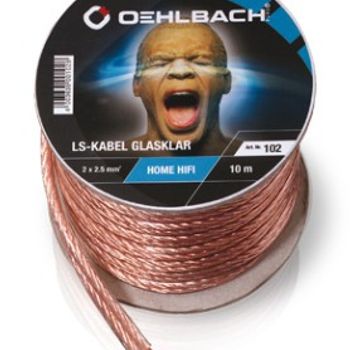 Product image of the product “OEHLBACH D1C107 audio cable 30 m Terminal Transparent ”