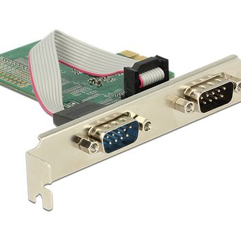 Artikelbild des Artikels “Delock 89555 2 Port Serielle Steckkarte PCIe, RS232 PCIe x1 “