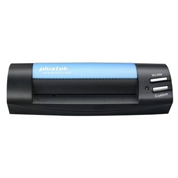 Product image of the product “Plustek MobileOffice S602 Business card scanner 1200 x 1200 DPI A6 Black, Blue ”