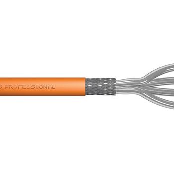 Immagine del prodotto “Digitus Cavo dati CAT 7 S/FTP - cavo di installazione, 100 m, duplex, Dca-s2, d1, a1 ”