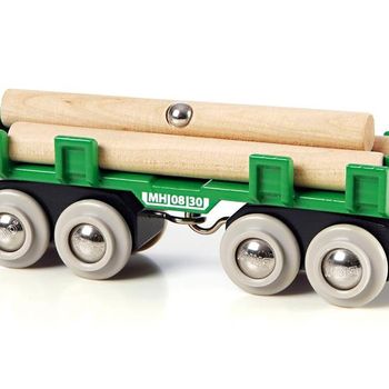 Artikelbild des Artikels “Brio 33696002 Waggon mit Holzladung “