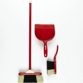 Image du produit “Theo Klein Pure Fresh - Set balais classique 3 pces N/B ”