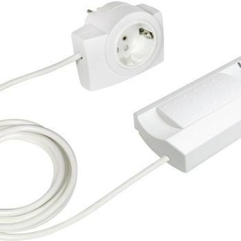 Image du produit “Ehmann 2660x0109 Schnurdimmer  pour lampe: Halogenlampe, Glühlampe blanc ”