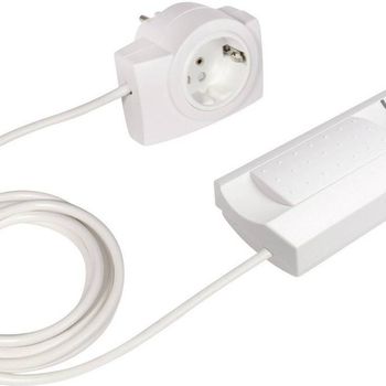 Image du produit “Ehmann 2660x0009 Schnurdimmer  pour lampe: Halogenlampe, Glühlampe blanc ”
