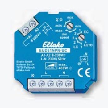 Image du produit “Eltako Stromstoß-Dimmschalter EUD61NPN-UC ”