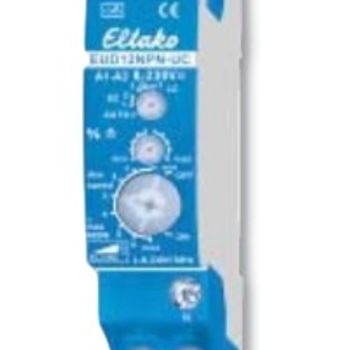 Image du produit “Eltako 21100806 Hutschienen Dimmer  pour lampe: Glühlampe, Energiesparlampe, Halogenlampe, Leuchtstofflampe, LED-Lampe Blau, gris ”