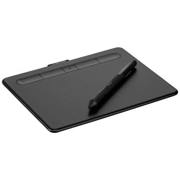 Product image of the product “Wacom Intuos S graphic tablet Black 2540 lpi 152 x 95 mm USB/Bluetooth ”