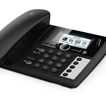 Immagine del prodotto “Telekom Sinus PA 207 Plus 1 Telefono analogico/DECT Nero Identificatore di chiamata ”