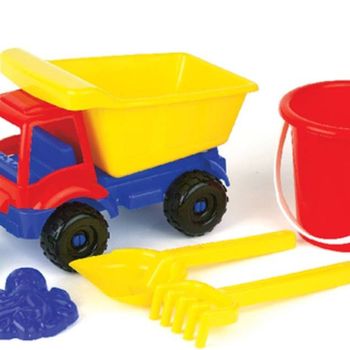 Artikelbild des Artikels “Vedes Sand LkW + Sandgarnitur 6-tlg “