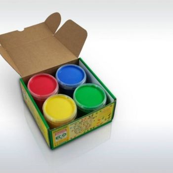 Product image of the product “Vedes Ökonorm - Fingermalfarbe 4er Set 79601-Q ”