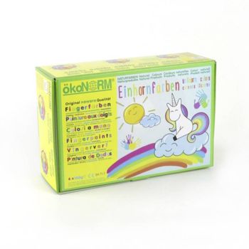 Product image of the product “Vedes Fingerfarben nawaro, 6er Set Einhorn 79605 ”