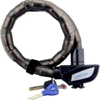 Product image of the product “FISCHER FAHRRAD 85861 Gliederschloss black Schlüsselschloss ”
