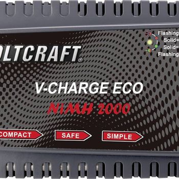 Artikelbild des Artikels “VOLTCRAFT V-Charge Eco NiMh 2000 Modellbau-Ladegerät 230V 2A NiMH, NiCd “