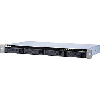 Product image of the product “QNAP TS-431XeU NAS Rack (1U) Ethernet LAN Black, Stainless steel Alpine AL-314 ”