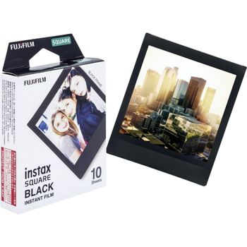 Product image of the product “Fujifilm Instax Square Black Frame schwarz instant picture film 10 pc(s) 62 x 62 mm ”
